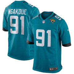 Yannick Ngakoue Jacksonville Jaguars Game Jersey – Teal 2019