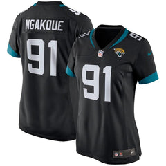 Yannick Ngakoue Jacksonville Jaguars Women's Game Jersey – Black 2019