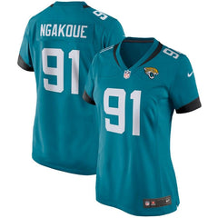 Yannick Ngakoue Jacksonville Jaguars Women's Game Jersey – Teal 2019