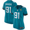 Image of Yannick Ngakoue Jacksonville Jaguars Women's Game Jersey – Teal 2019