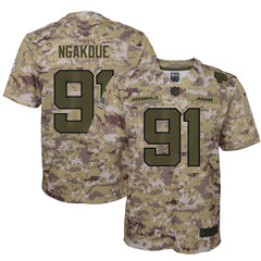 Yannick Ngakoue Jacksonville Jaguars Youth Salute to Service Game Jersey - Camo 2019