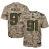 Image of Yannick Ngakoue Jacksonville Jaguars Youth Salute to Service Game Jersey - Camo 2019