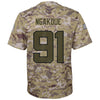 Image of Yannick Ngakoue Jacksonville Jaguars Youth Salute to Service Game Jersey - Camo 2019