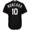 Image of Yoan Moncada Chicago White Sox Majestic Alternate Official Cool Base Replica Player Jersey - Black 2019