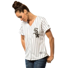 Yoan Moncada Chicago White Sox Majestic Women's Cool Base Replica Player Jersey – White 2019