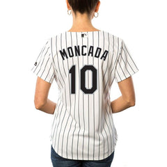 Yoan Moncada Chicago White Sox Majestic Women's Cool Base Replica Player Jersey – White 2019