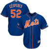 Image of Yoenis Cespedes New York Mets Majestic 2016 Postseason Alternate Cool Base Jersey - Royal 2019