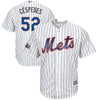 Image of Yoenis Cespedes New York Mets Majestic 2016 Postseason Home Cool Base Jersey - White 2019