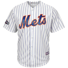 Yoenis Cespedes New York Mets Majestic 2016 Postseason Home Cool Base Jersey - White 2019