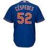 Image of Yoenis Cespedes New York Mets Majestic Cool Base Player Jersey - Royal 2019