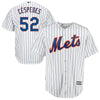 Image of Yoenis Cespedes New York Mets Majestic Official Cool Base Player Jersey - White 2019