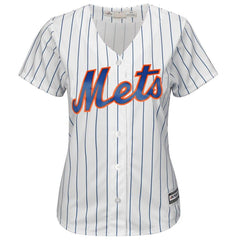 Yoenis Cespedes New York Mets Majestic Women's Official Cool Base Player Jersey - White 2019