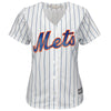 Image of Yoenis Cespedes New York Mets Majestic Women's Official Cool Base Player Jersey - White 2019