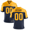 Image of Youth Green Bay Packers Navy Customized Throwback Game Jersey 2019