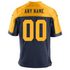 Image of Youth Green Bay Packers Navy Customized Throwback Game Jersey 2019