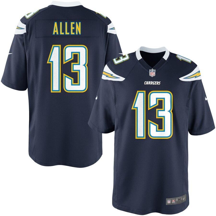 Youth Los Angeles Chargers Keenan Allen Team Color Game Jersey 2019