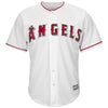 Image of Yunel Escobar Los Angeles Angels Majestic Home Official Cool Base Replica Player Jersey - White 2019