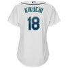 Image of Yusei Kikuchi Seattle Mariners Majestic Women's Cool Base Player Jersey – White 2019