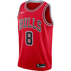 Zach LaVine Chicago Bulls Replica Swingman Jersey - Icon Edition – Red 2019