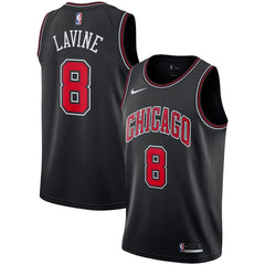 Zach LaVine Chicago Bulls Replica Swingman Jersey - Statement Edition – Black 2019