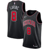 Image of Zach LaVine Chicago Bulls Replica Swingman Jersey - Statement Edition – Black 2019