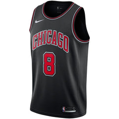 Zach LaVine Chicago Bulls Replica Swingman Jersey - Statement Edition – Black 2019