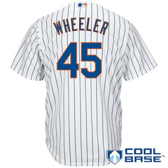 Zack Wheeler New York Mets Majestic Cool Base Player Jersey - White 2019