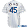 Image of Zack Wheeler New York Mets Majestic Cool Base Player Jersey - White 2019