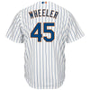 Image of Zack Wheeler New York Mets Majestic Cool Base Player Jersey - White 2019