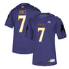 Image of Zay Jones ECU Pirates  NFLPA Alumni Chase Replica Jersey - Purple 2019