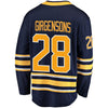 Image of Zemgus Girgensons Buffalo Sabres Breakaway Player Jersey – Navy 2019