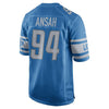 Image of Ziggy Ansah Detroit Lions Game Jersey - Blue 2019