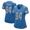 Image of Ziggy Ansah Detroit Lions Women's Game Jersey - Blue 2019